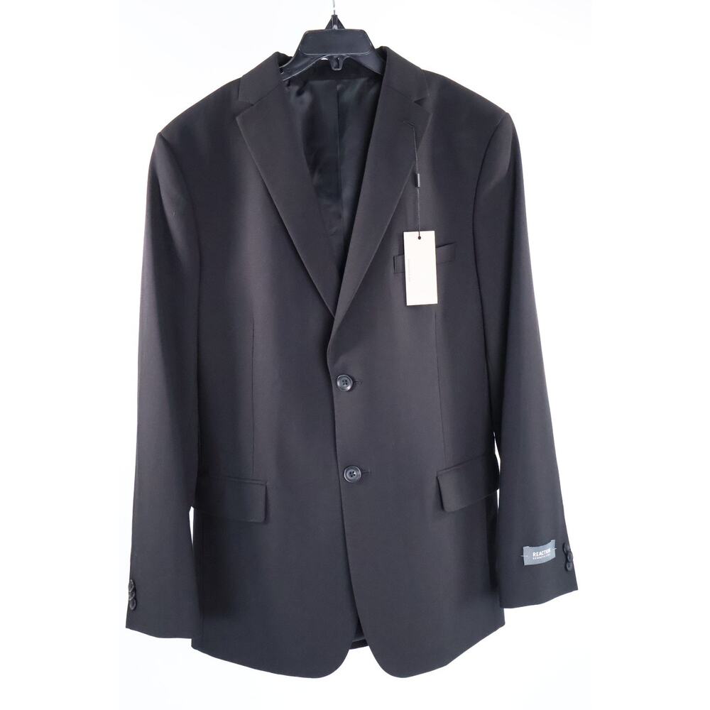 Kenneth Cole Reaction Boy's Black Stretch Jacket Size 18R NWT